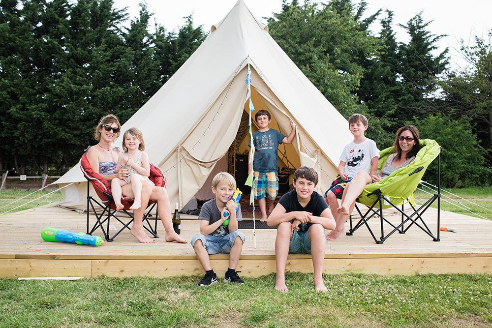 Win! An overnight stay in a safari tent – plus whitewater rafting for the family