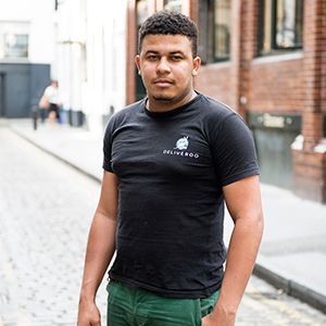 Josue Calebe, 21, London, driver ‘I work as a delivery driver, it’s not my dream job – it doesn’t pay great but I need a job to survive. Luckily, I work flexible hours so I have time to relax with a few drinks and socialise with friends.’