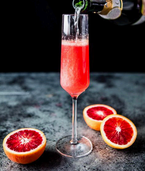 Recipe: Gizzi Erskine’s Christmassy red mimosas