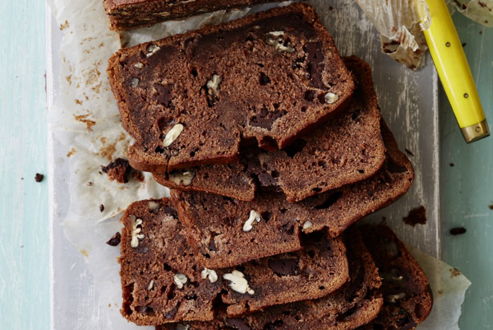 Recipe: Chocolate and pecan banana bread