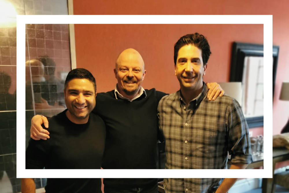 David Schwimmer & Nick Mohammed on feeling the funny 