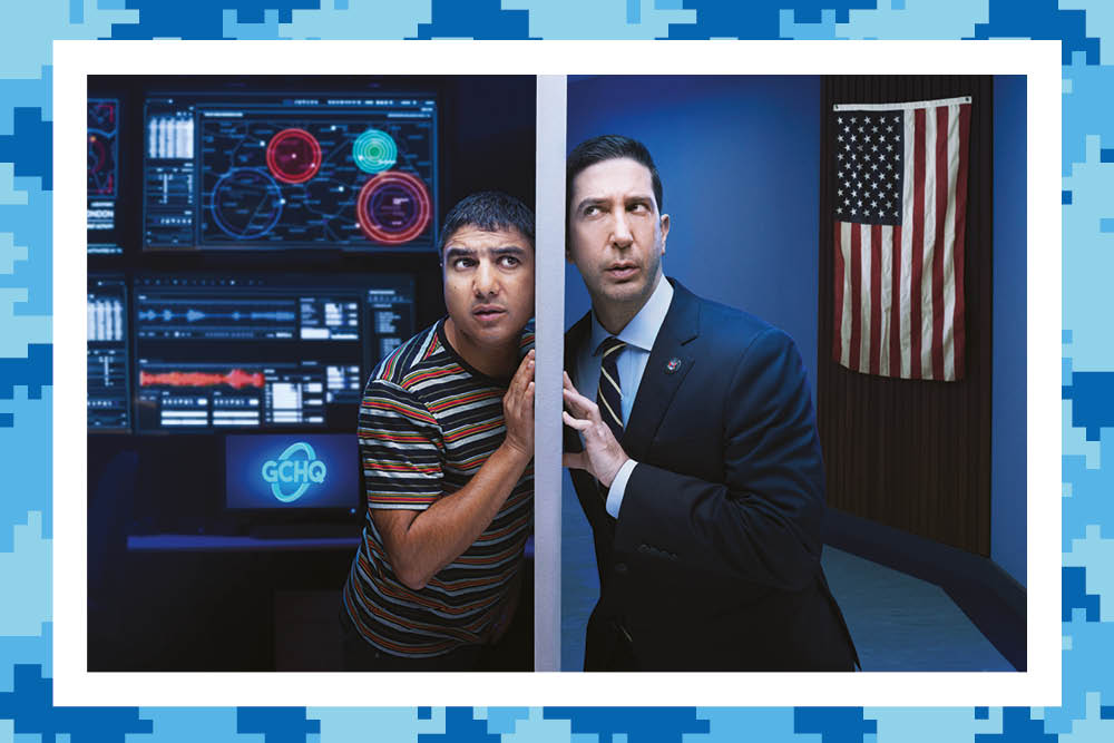 Nick Mohammad and David Schwimmer on new sitcom Intelligence