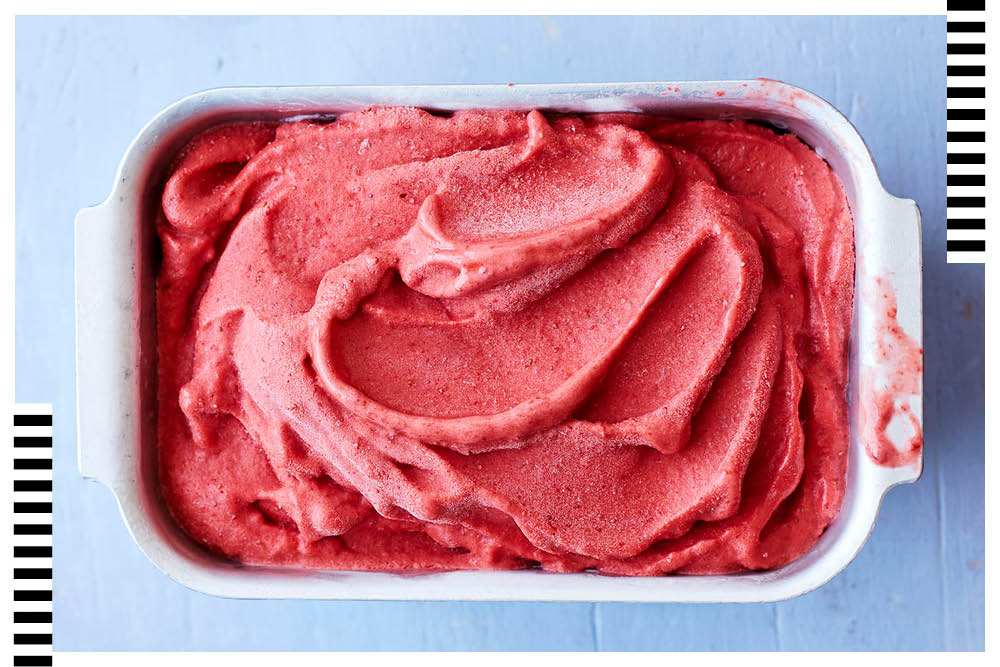 Recipe: Sweet strawberry sorbet