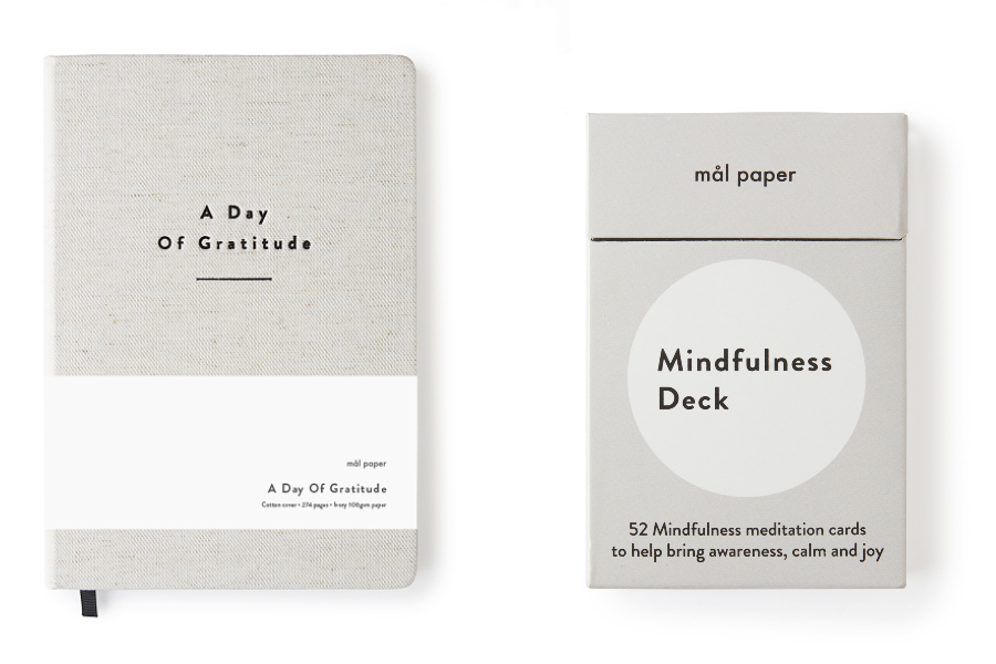 Mal Paper Journal and Meditation Card