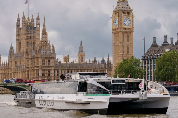 Uber Boat by Thames Clippers Big Ben