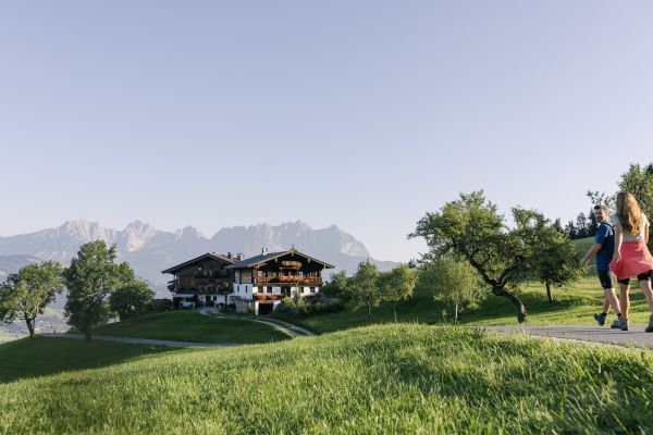 Hiking To Alpine Accommodation