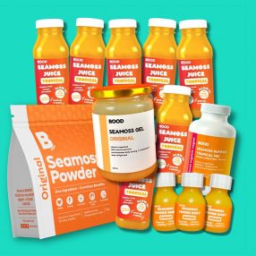 Win three £100 BOOD seamoss goodie bags to boost your energy, digestion and skin health