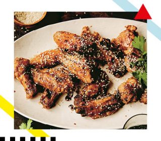 Recipe: Crispy Maple-Glazed Chicken Wings