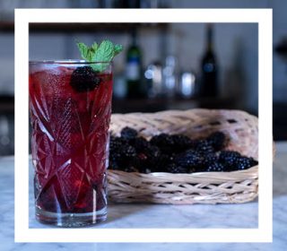 Recipe: Blackberry and Elderflower Spritz (Non-alcoholic)