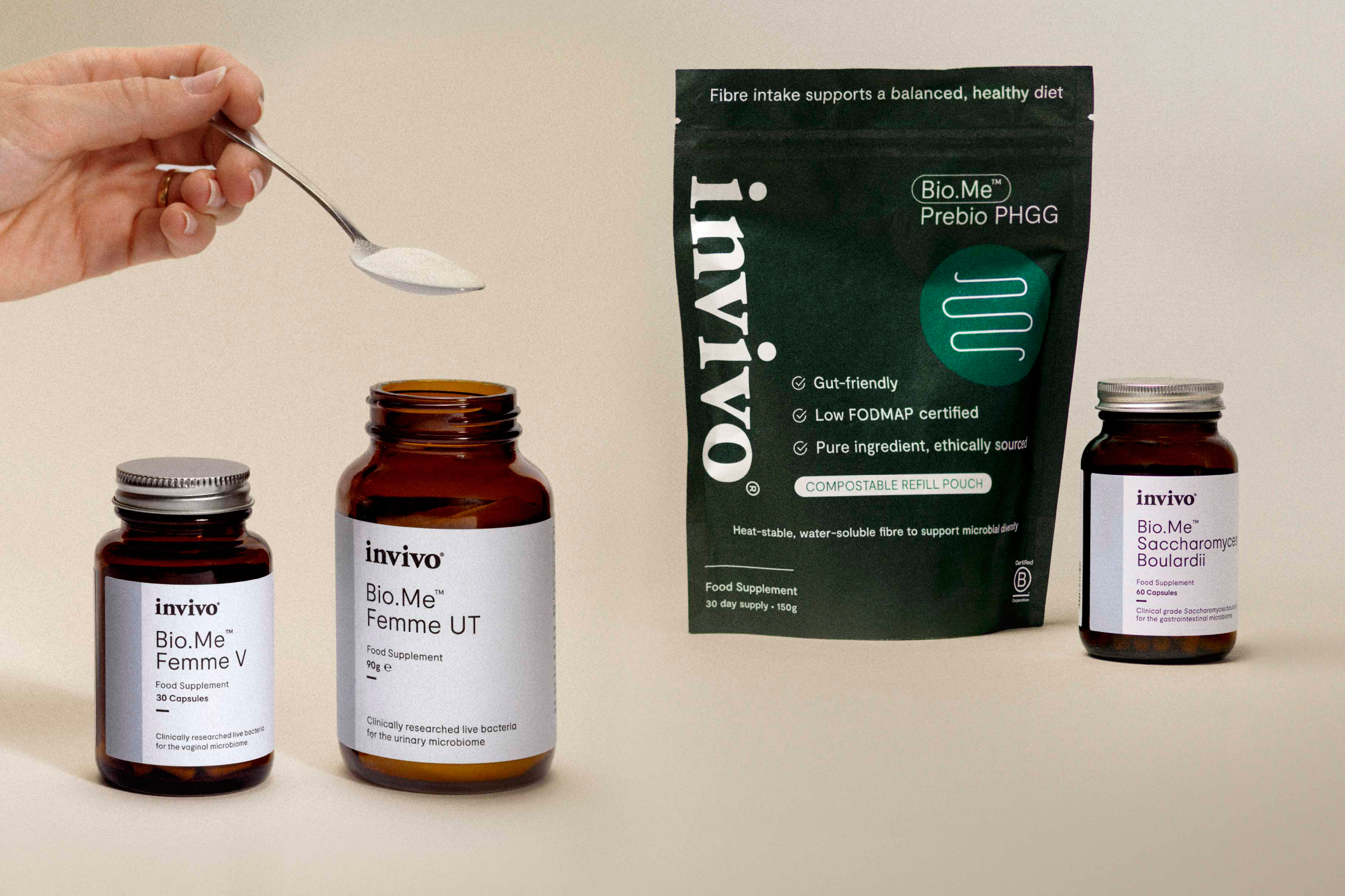 Win a one-to-one session with a nutritional therapist from Invivo, plus £250 of supplements and wellbeing gift!