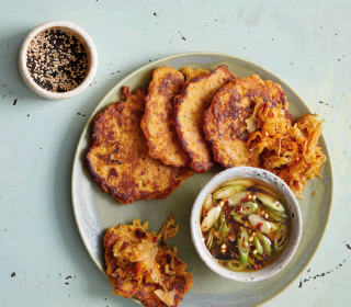 Recipe: Signe Johansen’s pimped-up kimche pancakes
