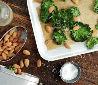 Recipe: Lucy Jones’ healthy almond and kale crisps