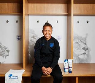England footballer Nikita Parris on embracing pressure and looking forward to the future