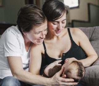 IVF pioneers pride in gay parents success